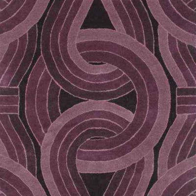 Picture of Solar Rectangle Purple Rug